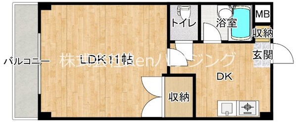 徳島駅 徒歩24分 4階の物件間取画像